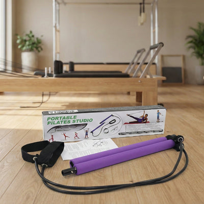 Barre Pilates PowerStick Kit – Barre + Bandes de Résistance