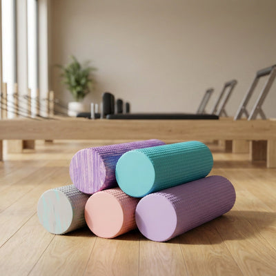 Foam Roller Pilates SoftRoll EVA – Massage Doux & Mobilité