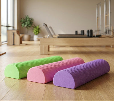 Demi Foam Roller Pilates HalfRoll EVA – Stabilité & Rééducation