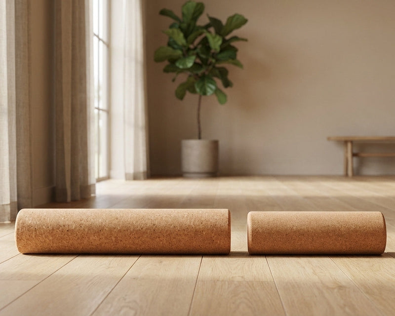 Foam Roller Pilates CorkRoll – Liège Naturel Haute Densité