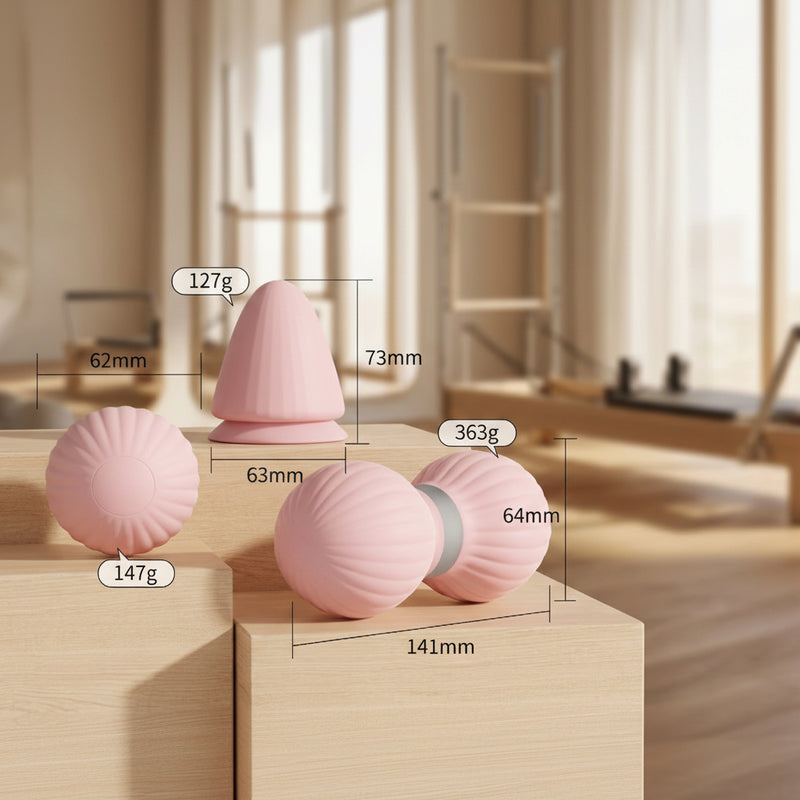 Ballons de Massage Pilates Recovery Silicone – Tailles Multiples