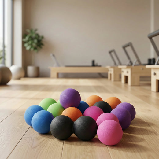 Balle de Massage Pilates Recovery TPE 7 cm – Pression Modulable
