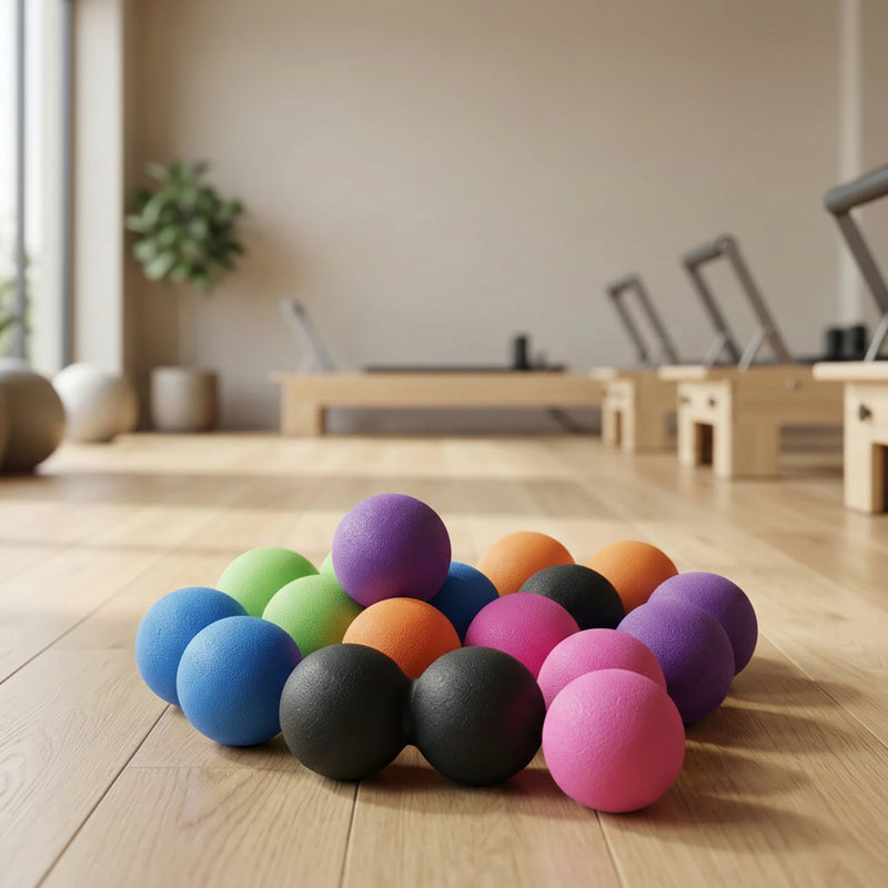 Balle de Massage Pilates Recovery TPE 7 cm – Pression Modulable