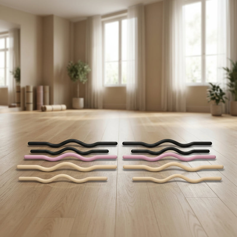 Barre Lestée Pilates Barbell Silicone – 7 kg / 11 kg