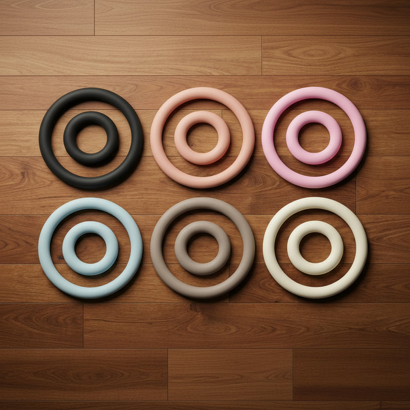 Anneaux Lestés Pilates WeightRing Silicone – 2,3 kg / 4,5 kg